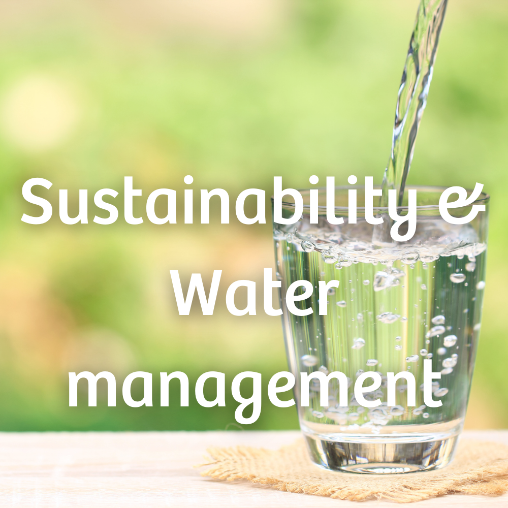 Sustainability & Water management